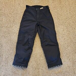 Swag Snowboarding Pants Mens Medium Black Outdoor Winter Ski Right Zipper Broken